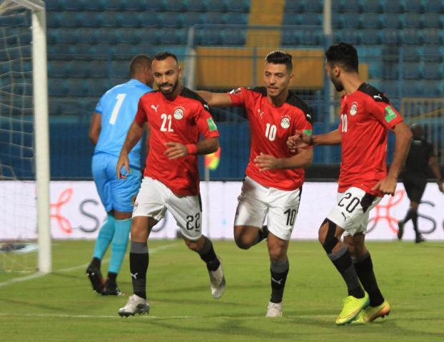 مباراة مصر وأنجولا - أرشيفية