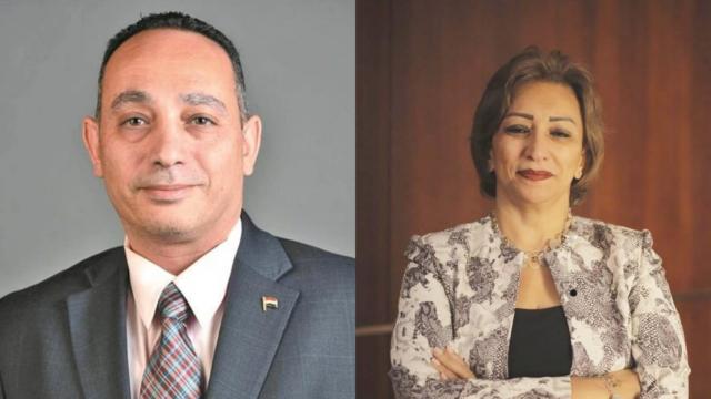 النائبة مها عبد الناصر-النائب فريدي البياضي