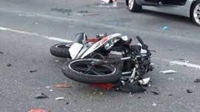 حادث انقلاب موتوسيكل
