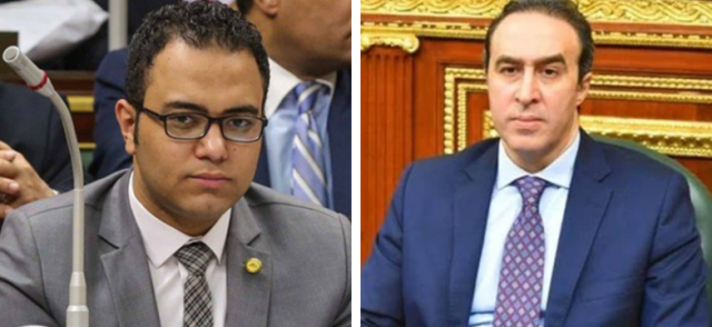 المستشار أحمد مناع والنائب الراحل أحمد زيدان