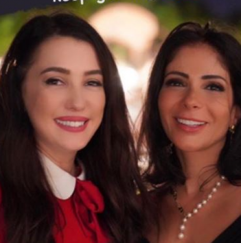 منى زكى وكندة علوش