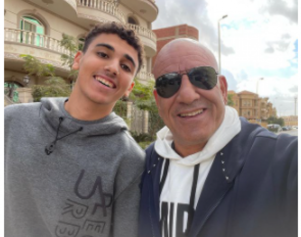 نجل الفنان محمد لطفي