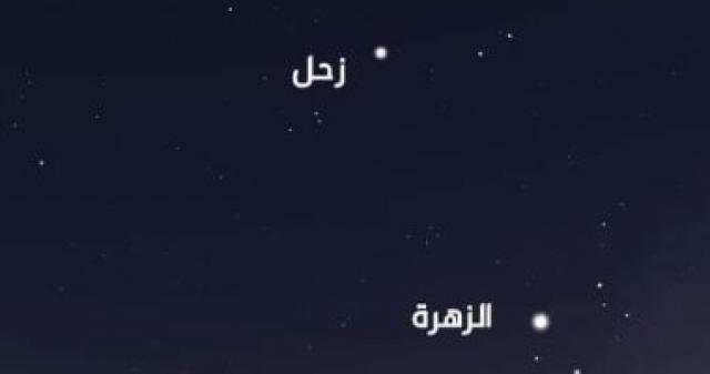 الزهرة وزحل والمشترى