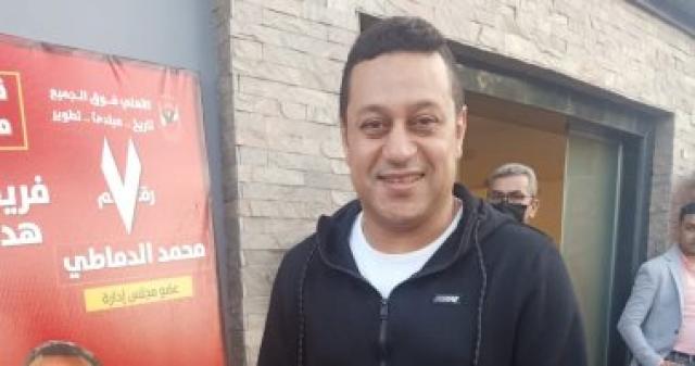 هشام حنفي يشارك انتخابات الاهلي