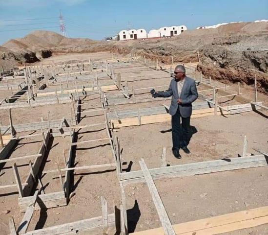البدا في انشاء 60 وحدة سكنية ببرنيس