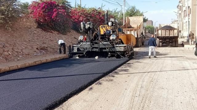 رصف شارع الشعراوي 