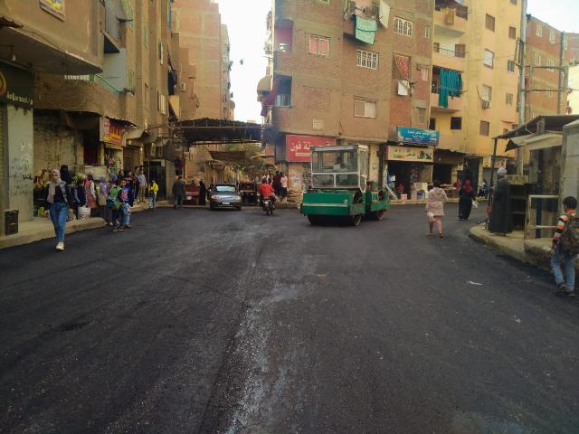  أعمال التطوير في شارع ترعة عبدالعال 2 
