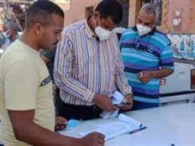  تحرير مخالفات عدم ارتداء كمامة