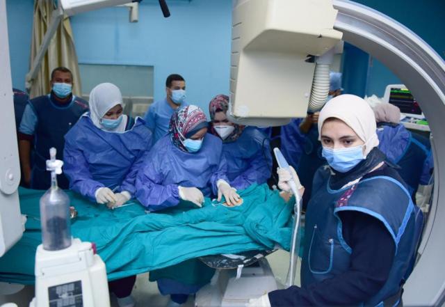 إجراء عمليات قسطرة قلب للأطفال بالمجان 