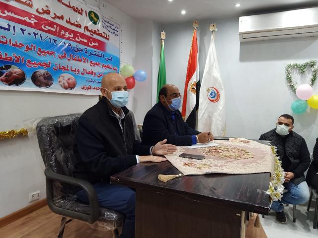 وكيل وزارة الصحة بالشرقية  يجتمع بمديري الإدارات الصحية