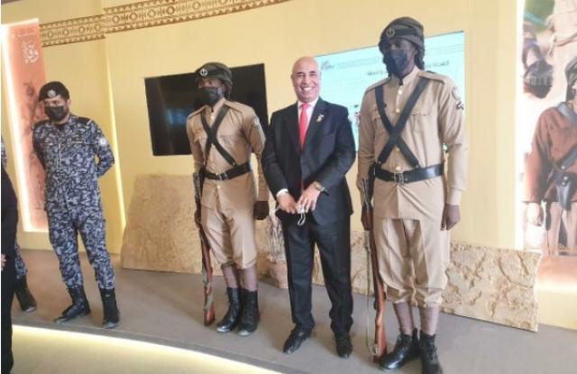 جانب من الزيارة
