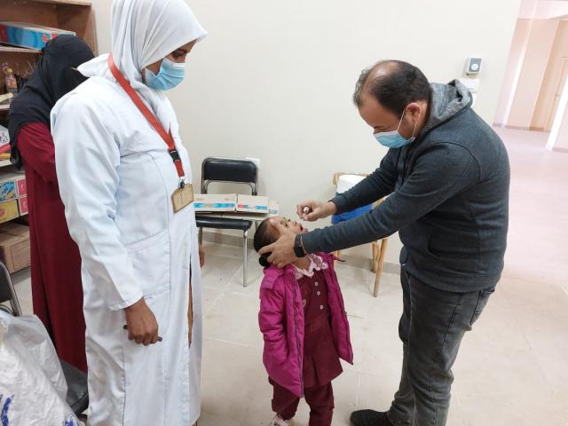 تطعيم 788 ألف طفل ضد مرض شلل الأطفال بأسيوط