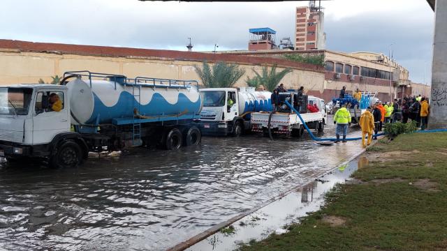 رفع درجة الطوارئ بالاسكندرية