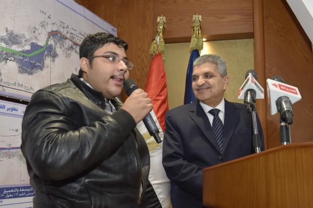 الفريق أسامة ربيع و ذوي الهمم 