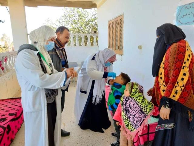حملة التطعيم ضد مرض شلل الأطفال
