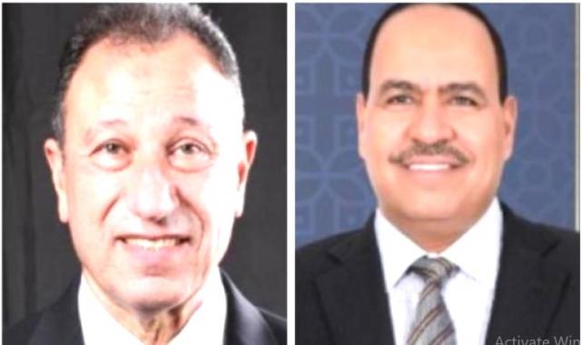 النائب احمد قورة والكابتن محمود الخطيب