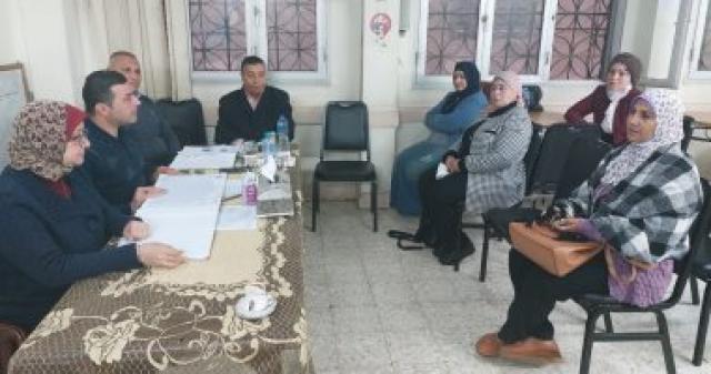 اجتماع أعضاء مجلس إدارة النقابة العامة للتمريض
