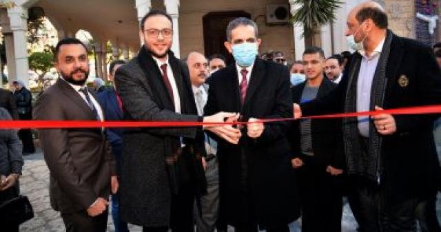 محافظ الغربية يفتتح عددًا من المنشآت الجديدة فى نادى بلدية المحلة