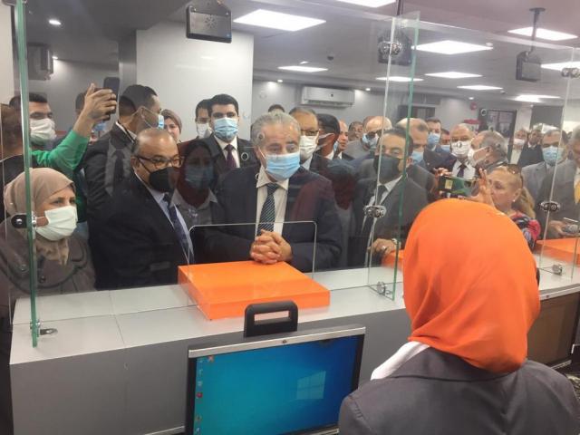  افتتاح مجمع خدمات لوزارة التموين