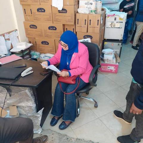 وكيلة وزارة  التموين هالة غريب