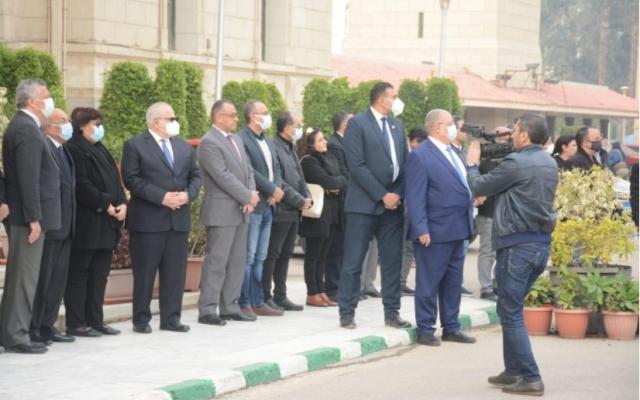 مثقفون يودعون الدكتور جابر عصفور إلى مثواه الأخير بمدافن 6 أكتوبر