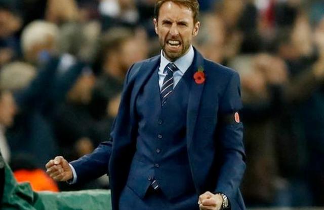 جاريث ساوثجيت مدرب منتخب انجلترا-تأهل المنتخب الإنجليزي-نهائيات كأس العالم-الفوز في النهائيات