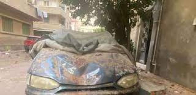 إصابة شخص في انهيار بلكونتي منزل بالمنصورة