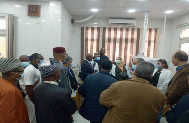 زيارة تفقدية لوفد علمي نيجيري لمركز البحوث الزراعية