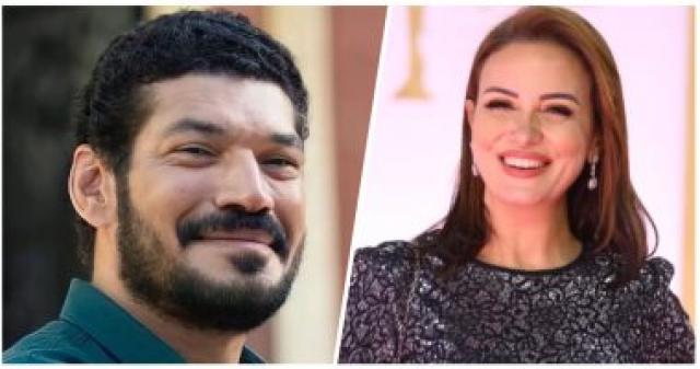  باسم سمرة وريهام عبد الغفور