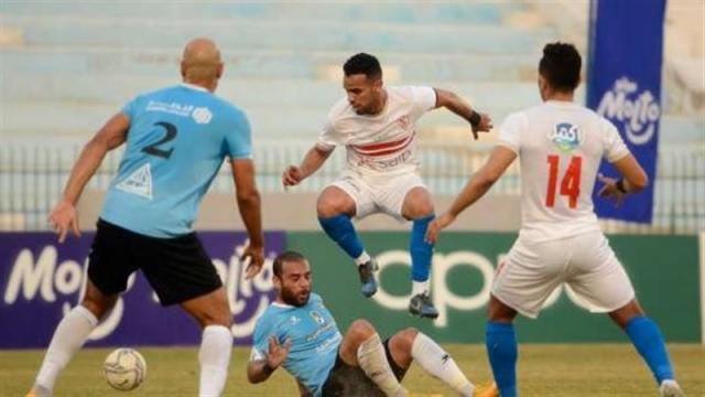 لقطة من المباراة 