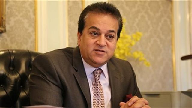 وزير النعليم العالى 