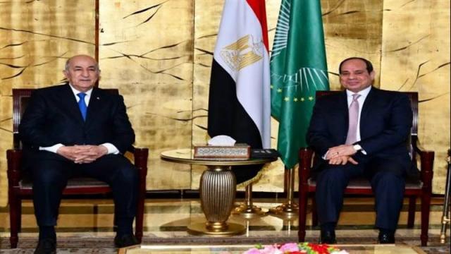 الرئيس السيسى وشقيقه الرئيس الجزائرى 
