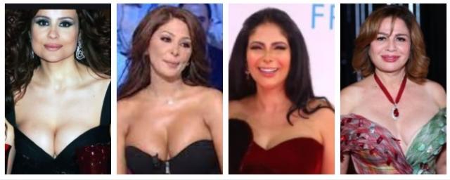 الهام شاهين منى ذكى اليسا كارول سماحة