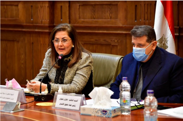 النائب طارق رضوان ووزيرة التخطيط