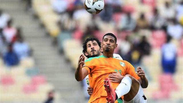 لقطة من المباراة 