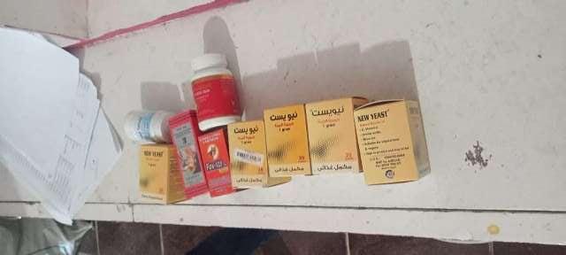 جانب من المضبوطات