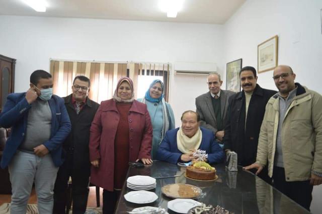 احتفالية بعيد ميلاد د. صديق عفيفى