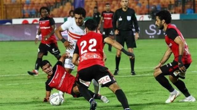 لقطة من المباراة 
