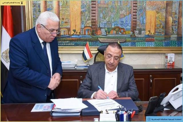 محافظ الإسكندرية يعتمد نتيجة الشهادة الإعدادية