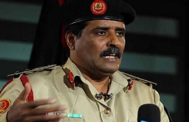 المتحدث باسم الجيش الوطني الليبي أحمد المسماري