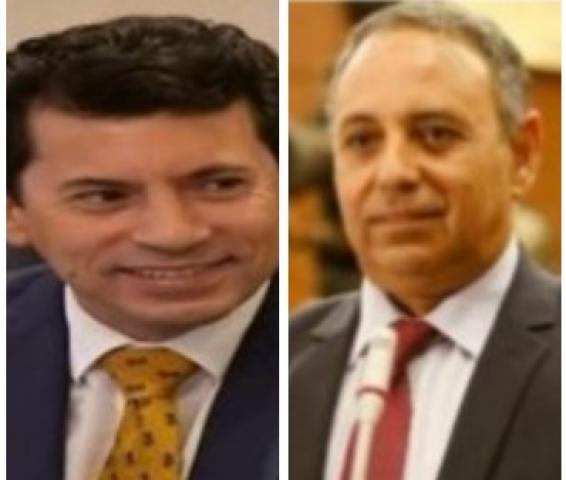 النائب تيسير مطر والدكتور أشرف صبحى