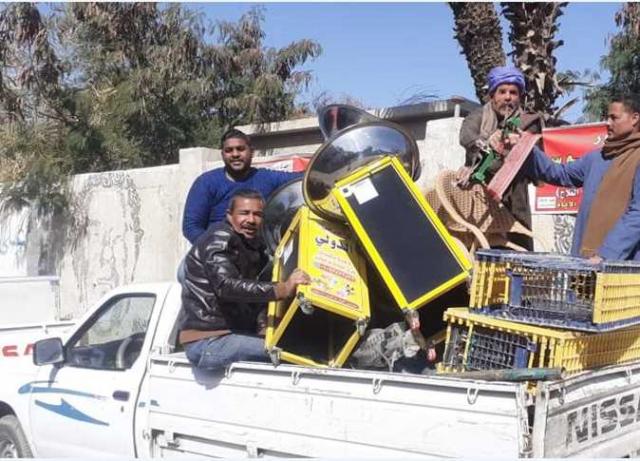 غلق 3 محلات عصير لمخالفة الإجراءات الاحترازية في المنيا