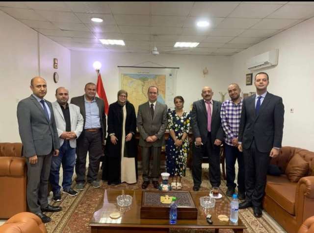 السفارة المصرية في جوبا تستقبل قافلة طبية مصرية