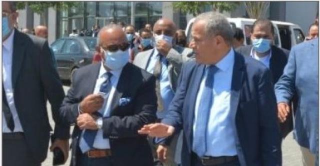 الدكتور على المصيلحى وزير التموين والدكتور إبراهيم عشماوي مساعد أول الوزير التموين