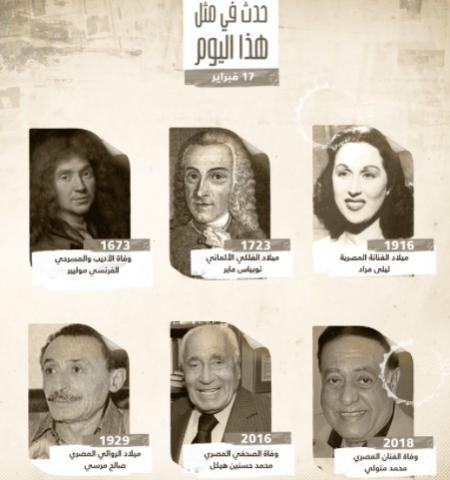 ذكرىميلاد ليلى مراد ووفاة هيكل