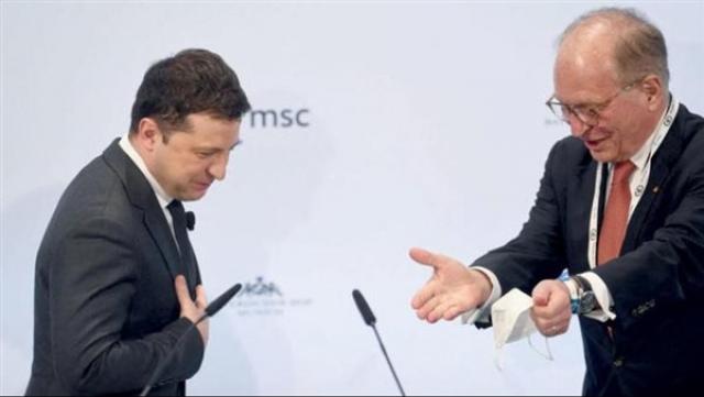 ترحيب بالرئيس الأوكراني في مؤتمر ميونيخ للأمن