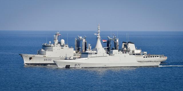 التدريب البحرى الجوى رمسيس 2022