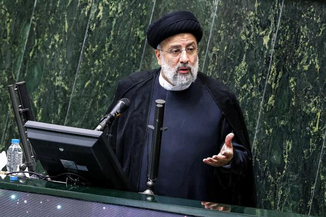 الرئيس الإيراني إبرهيم رئيسي