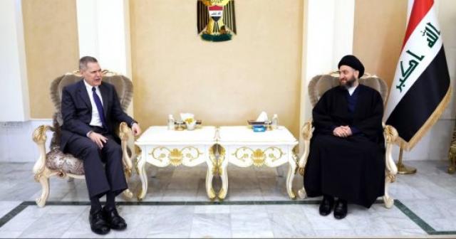 عمار الحكيم يستقبل سفير السفير الأمريكى لدى بغداد