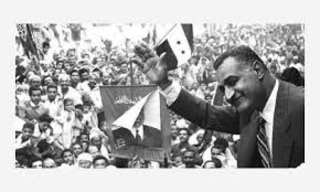الزعيم عبدالناصر يحيى الشعب السورى الشقيق 